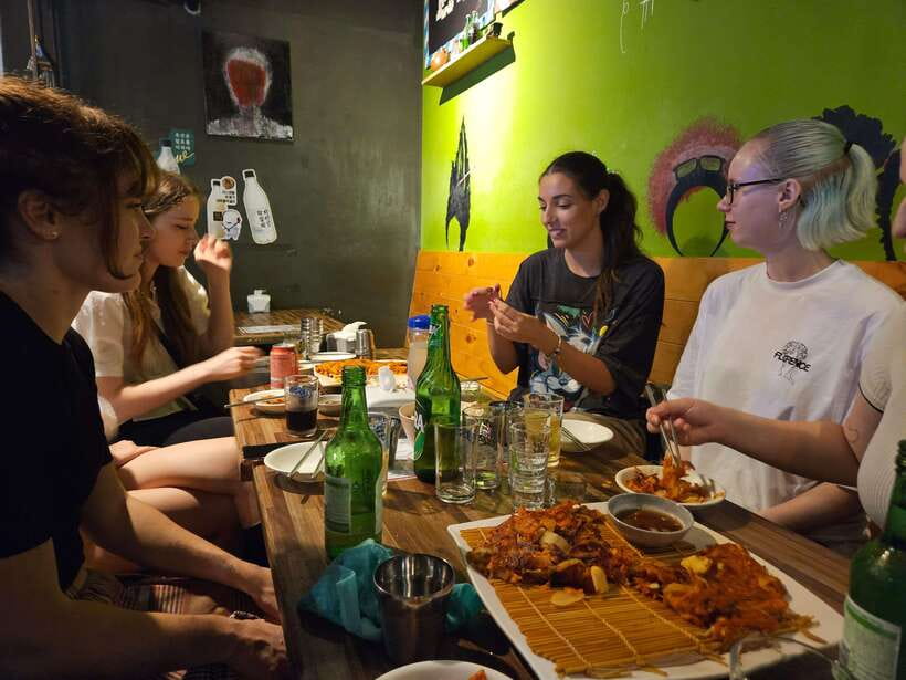 Seoul: Korean Drinking Games Night (non-drinkers welcome) - Inside the local bar