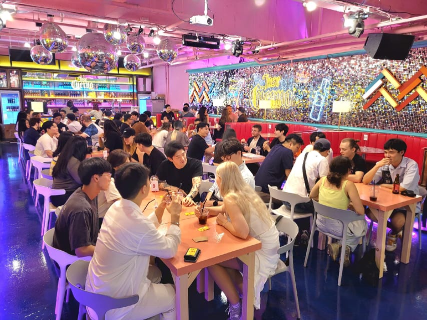 Seoul: Korean & English Language Exchange Global Party - Finding YNA Lounge from Hongdae Station Exit 9