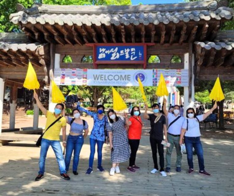 Seoul: Nami, Petite France, Italian Village, Railbike Option - Nami Island by ferry and on foot
