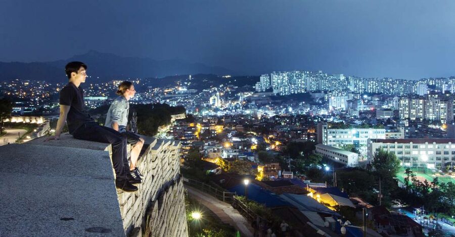 Seoul: Nighttime Hidden Gems Walking Tour - Naksan Park and the capital below