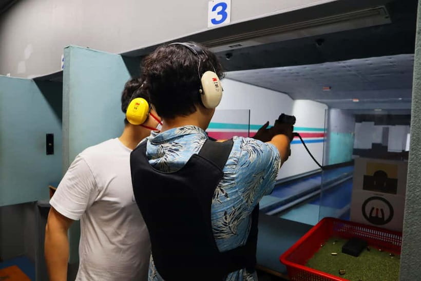Seoul: Olympic-Style Shooting & Korean Food Experience - Learning the basics with an Olympic-style air rifle
