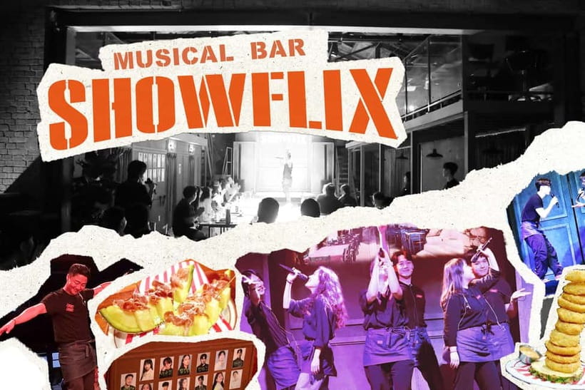 Seoul: Showflix Korean Musical Pub - Entering a musical pub rather than a theater