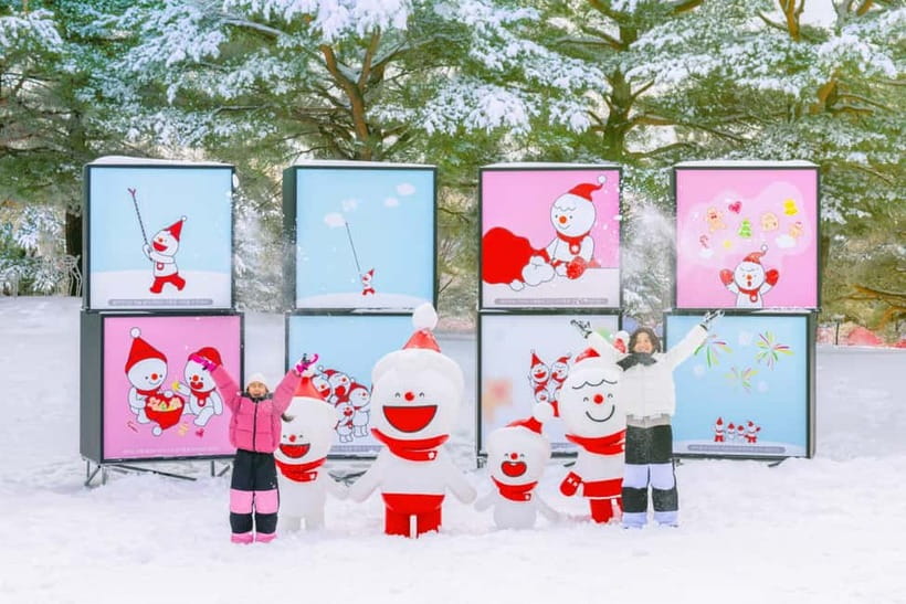 Seoul: SnowyLand in Vivaldi Park with Nami or Alpaca - What this Seoul winter day is really like