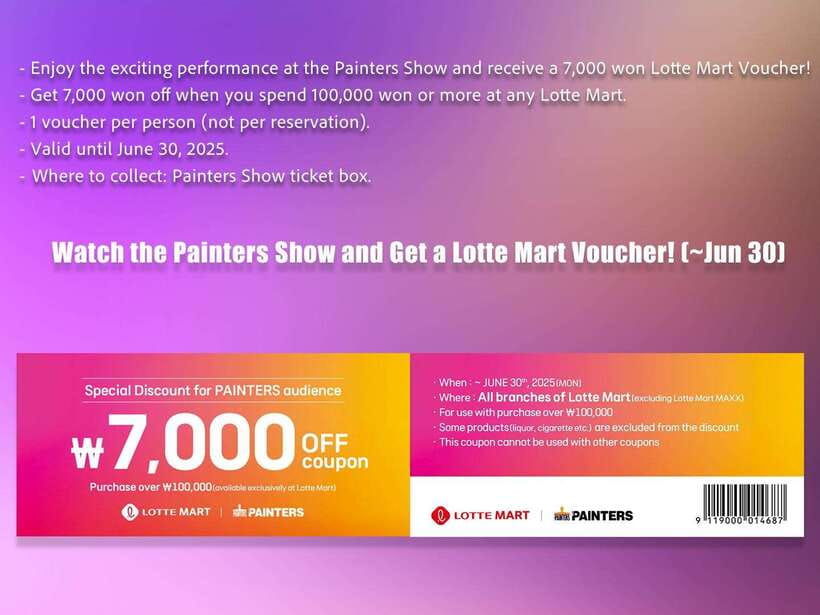 Seoul: The Painters Live Art K-pop Dance Show Ticket - Famous paintings rebuilt on stage