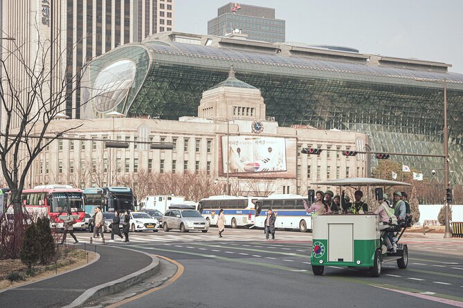 Seoul Tram Pedal Challenge - Why the tram bike works well in central Seoul