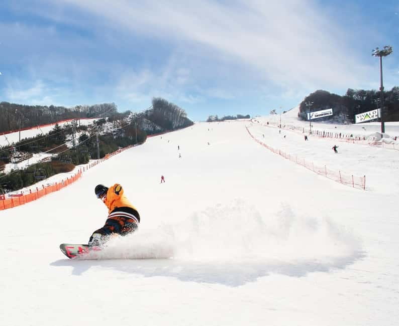 Seoul: Vivaldi Park Winter Ski with Eobi Ice Valley Day Tour - Key points to know before booking