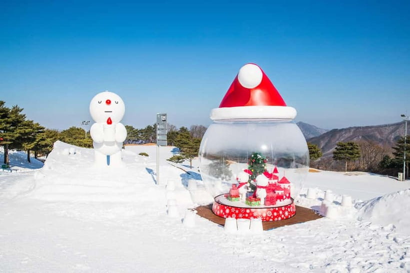 Seoul: Vivaldi Park Winter Ski with Eobi Ice Valley Day Tour - The return to Seoul