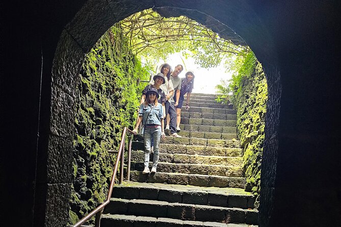 Small group tour FULL - PACKAGE Tour to All Areas in Jeju Island - Jusangjeolli shows volcanic rock in geometric form