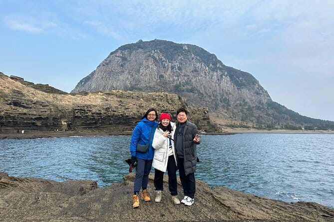 Small Group Tour in West Jeju Healing Island w/Caves & Dolphins - Hyeopjae Beach and the west coast view